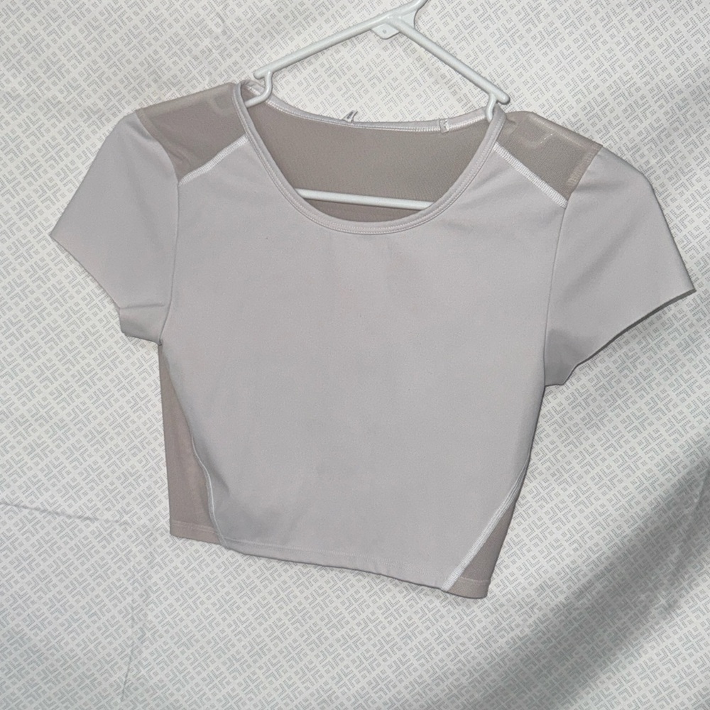 American Eagle White Crop Top